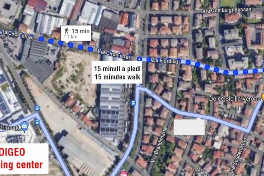 Apartamento Casa Romeo Vinitaly - Free Parking - Wifi Verona Exterior foto